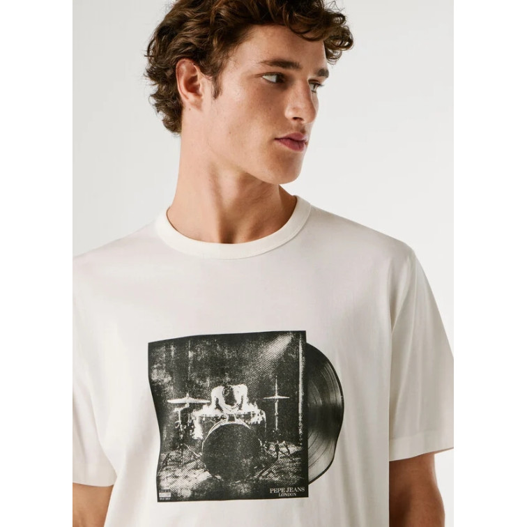 t-shirt homme  pepe jeans sawyer tee