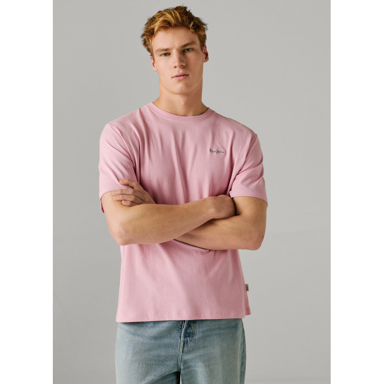 t-shirt homme  pepe jeans contrast connor