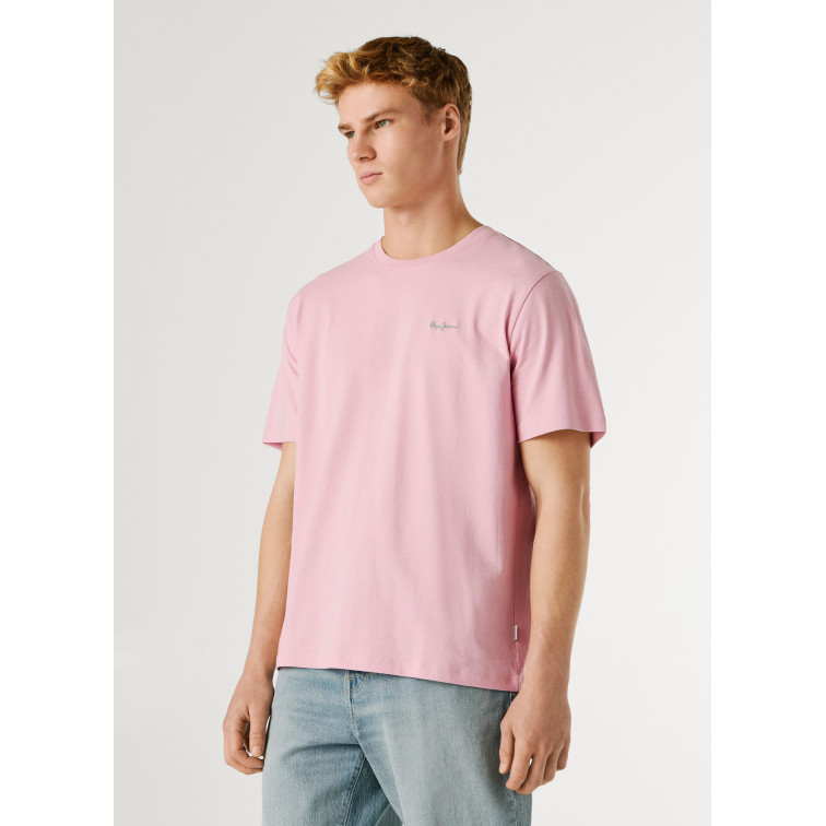 t-shirt homme  pepe jeans contrast connor