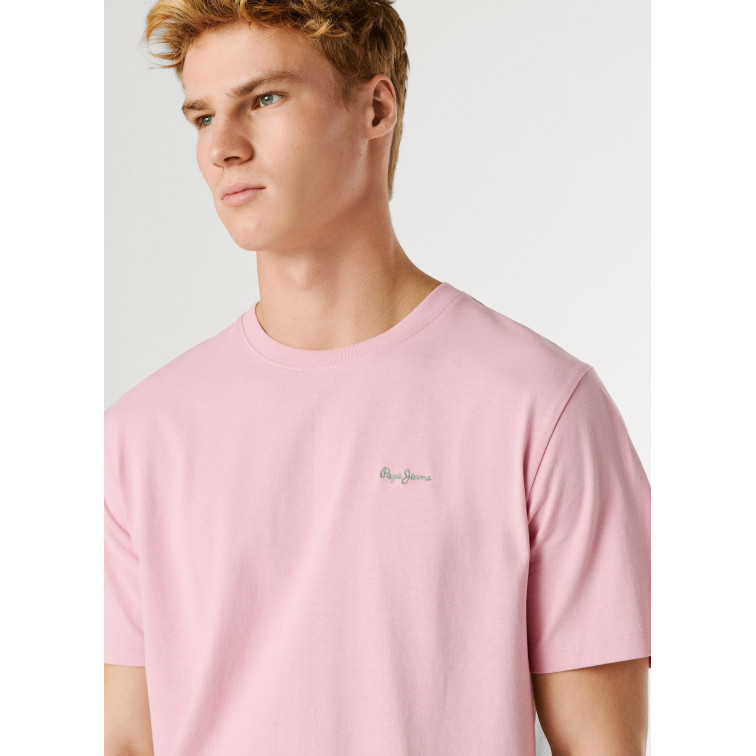 t-shirt homme  pepe jeans contrast connor