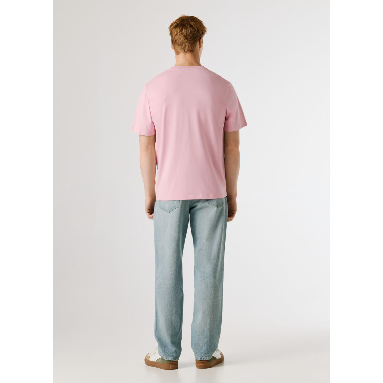 t-shirt homme  pepe jeans contrast connor