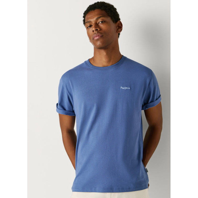 t-shirt homme  pepe jeans contrast connor