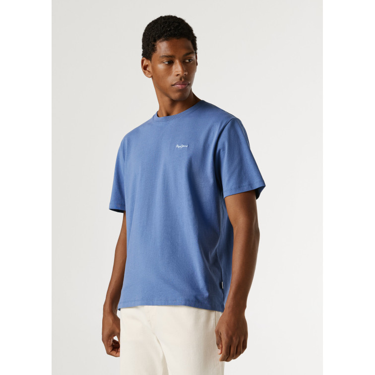 t-shirt homme  pepe jeans contrast connor