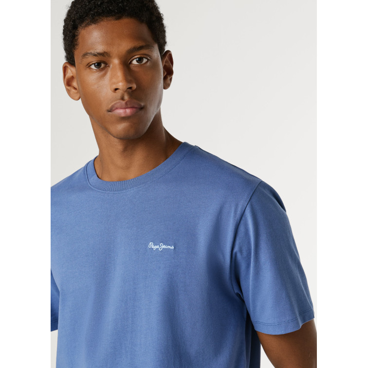 t-shirt homme  pepe jeans contrast connor