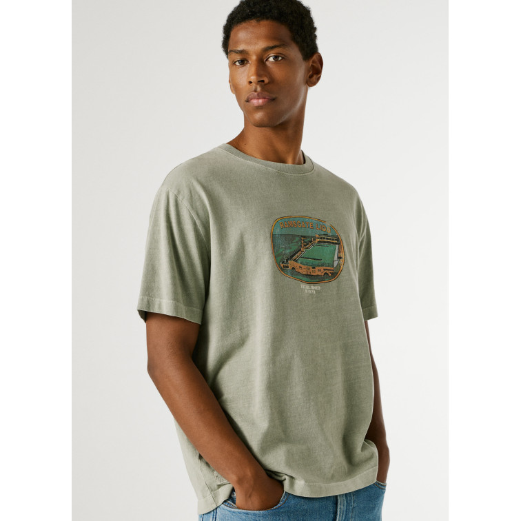 t-shirt homme  pepe jeans shaye tee
