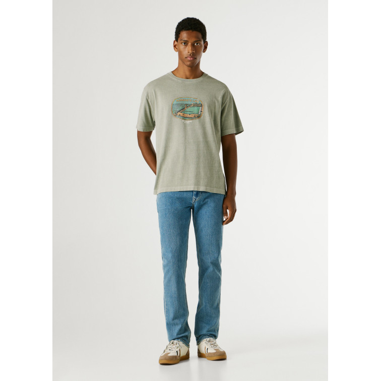 t-shirt homme  pepe jeans shaye tee