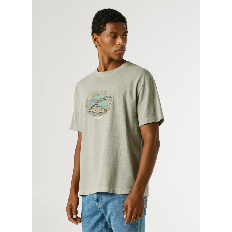 t-shirt homme  pepe jeans shaye tee