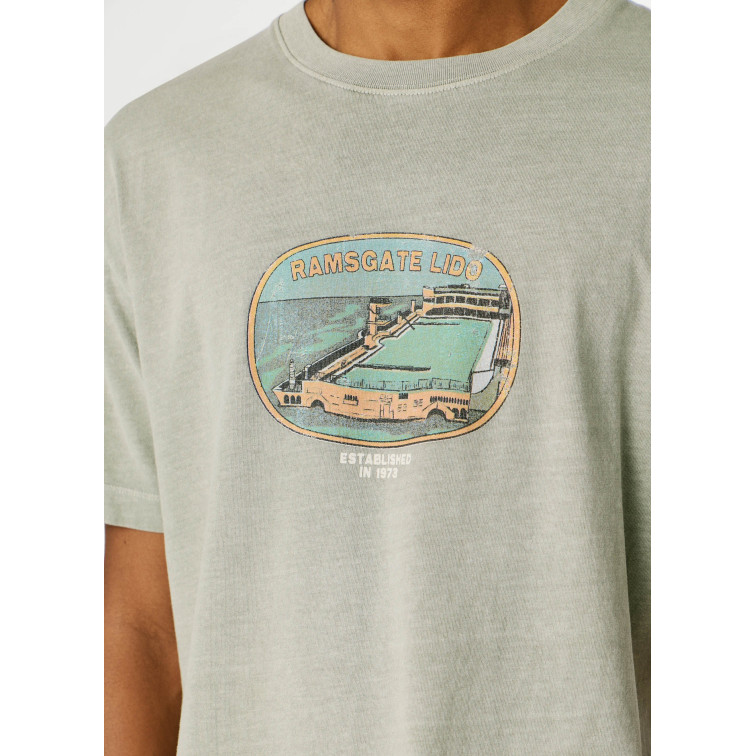 t-shirt homme  pepe jeans shaye tee