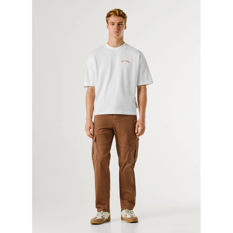 t-shirt homme  pepe jeans gideon multicolor tee