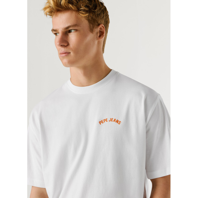 t-shirt homme  pepe jeans gideon multicolor tee