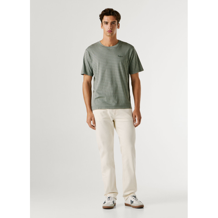 t-shirt homme  pepe jeans jacko stripes
