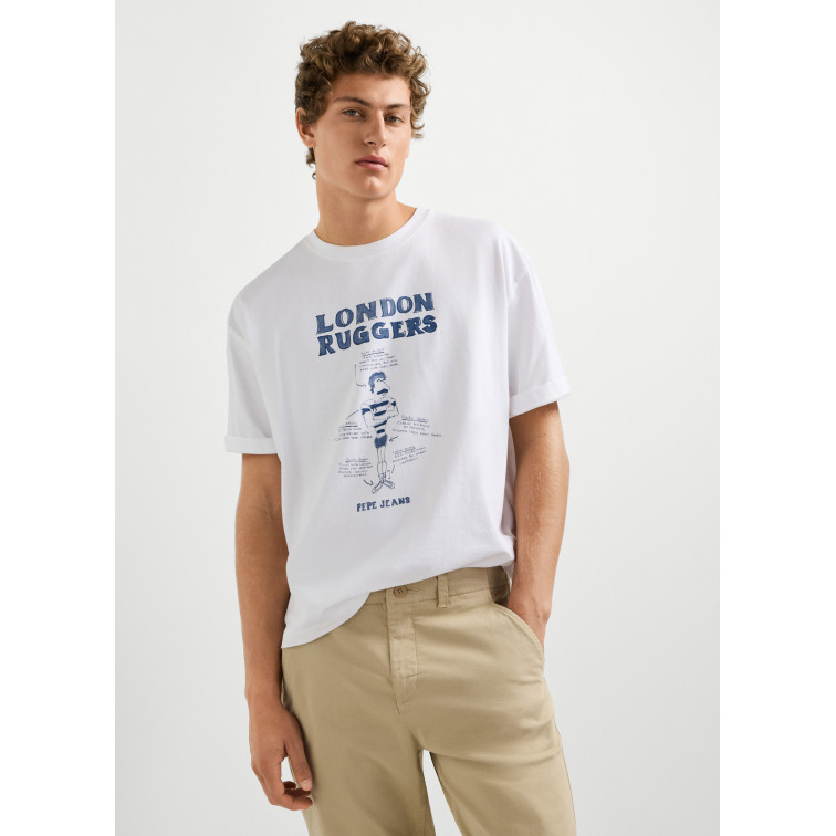 t-shirt homme  pepe jeans chelsea tee