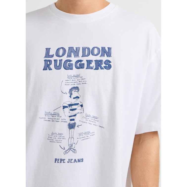 t-shirt homme  pepe jeans chelsea tee