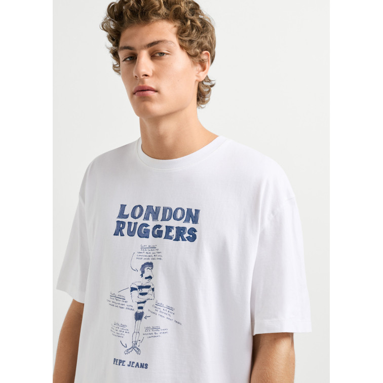 t-shirt homme  pepe jeans chelsea tee