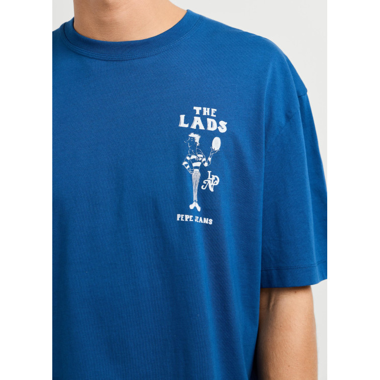 t-shirt homme  pepe jeans small chelsea tee