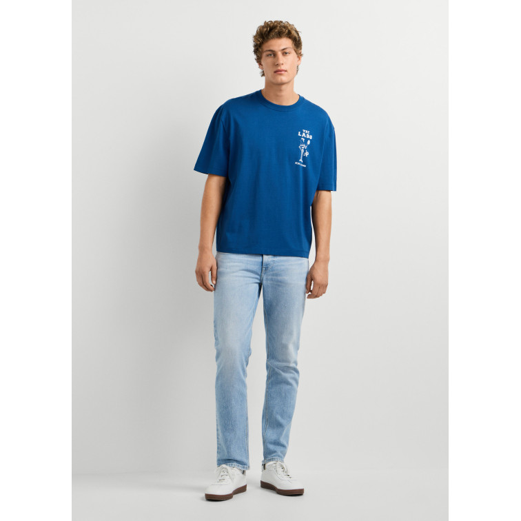 t-shirt homme  pepe jeans small chelsea tee