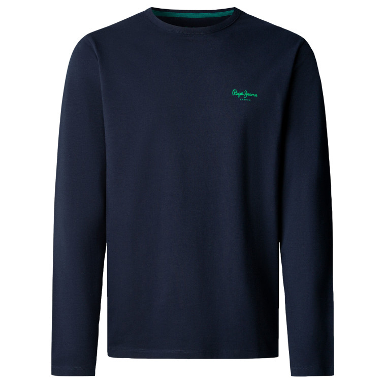 t-shirt homme  pepe jeans pjl73 original basic 2 long