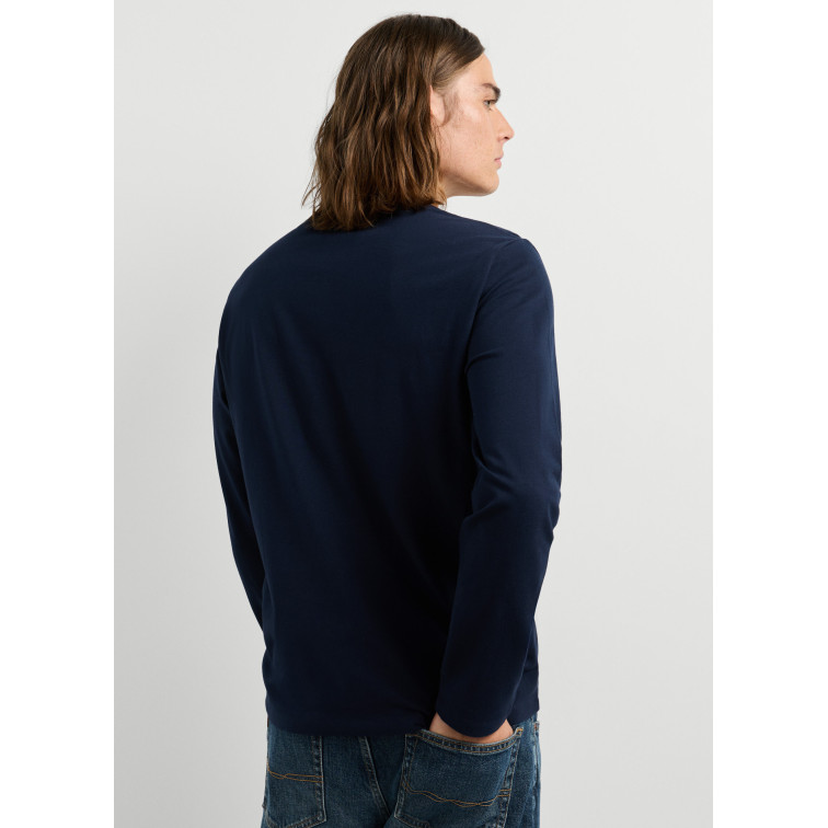 t-shirt homme  pepe jeans pjl73 original basic 2 long