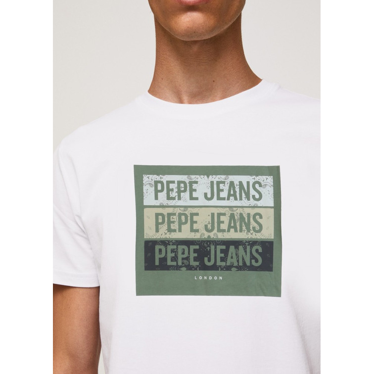 t-shirt homme  pepe jeans acee