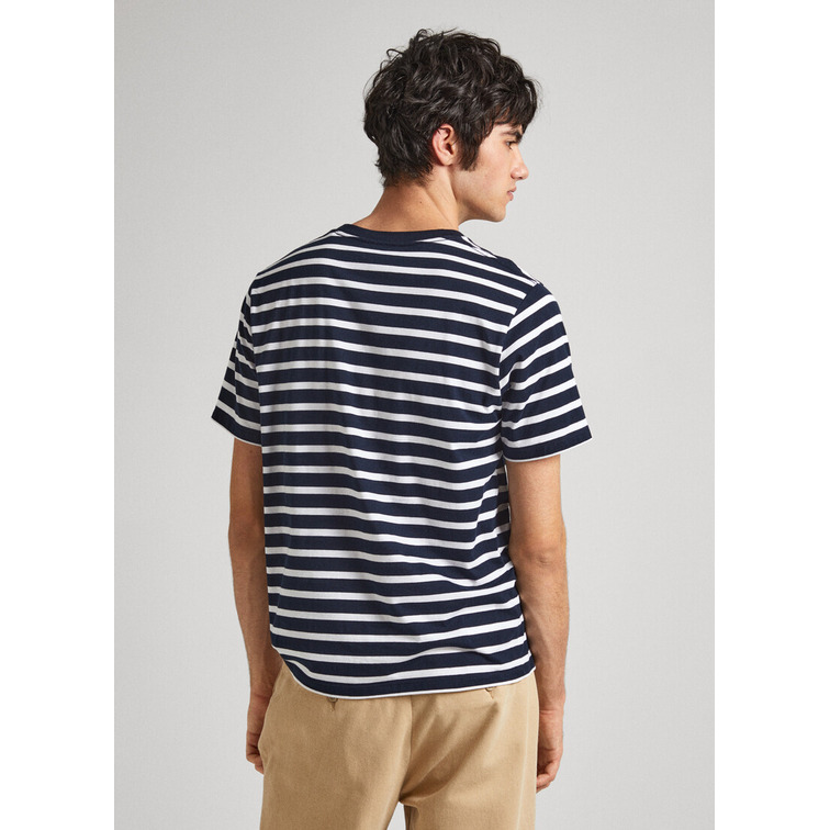 t-shirt homme  pepe jeans striped eggo