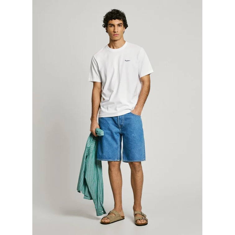 t-shirt homme  pepe jeans contrast connor