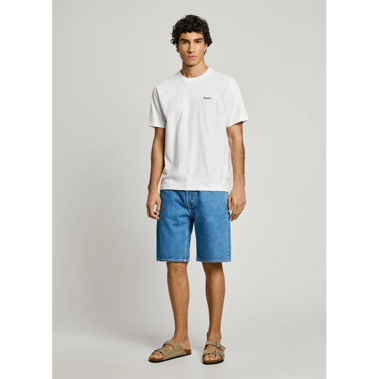 t-shirt homme  pepe jeans contrast connor