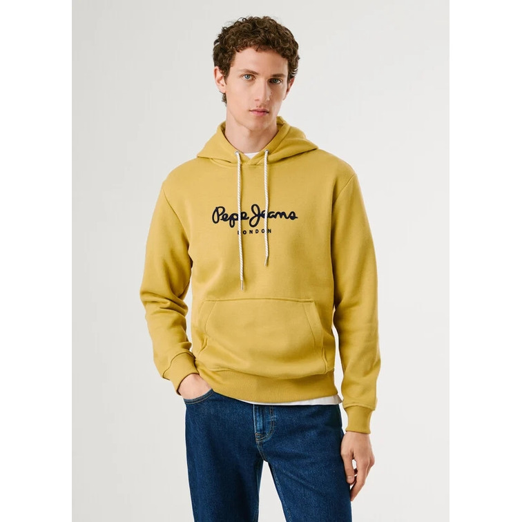 sweat-shirt homme  pepe jeans macbeth plain hoodie
