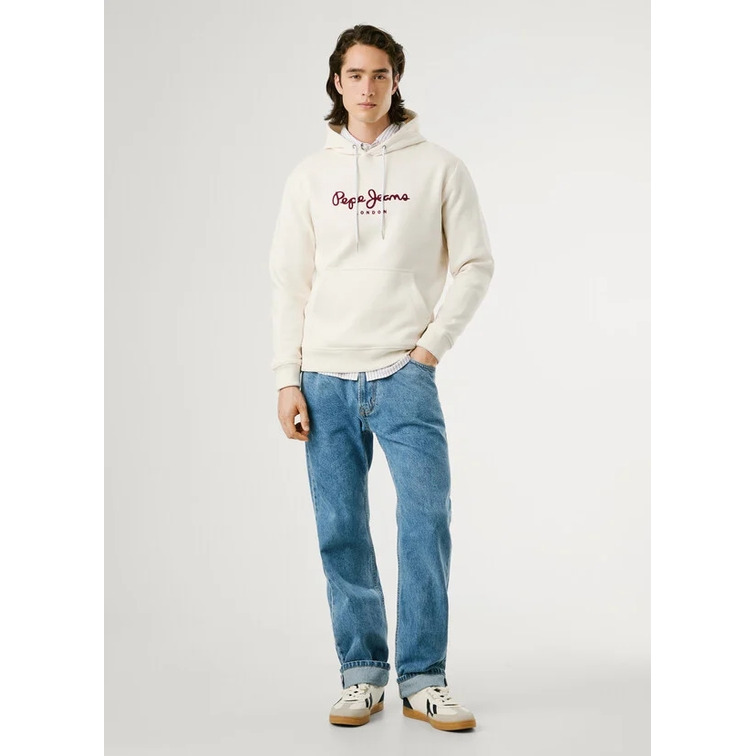 sweat-shirt homme  pepe jeans macbeth plain hoodie