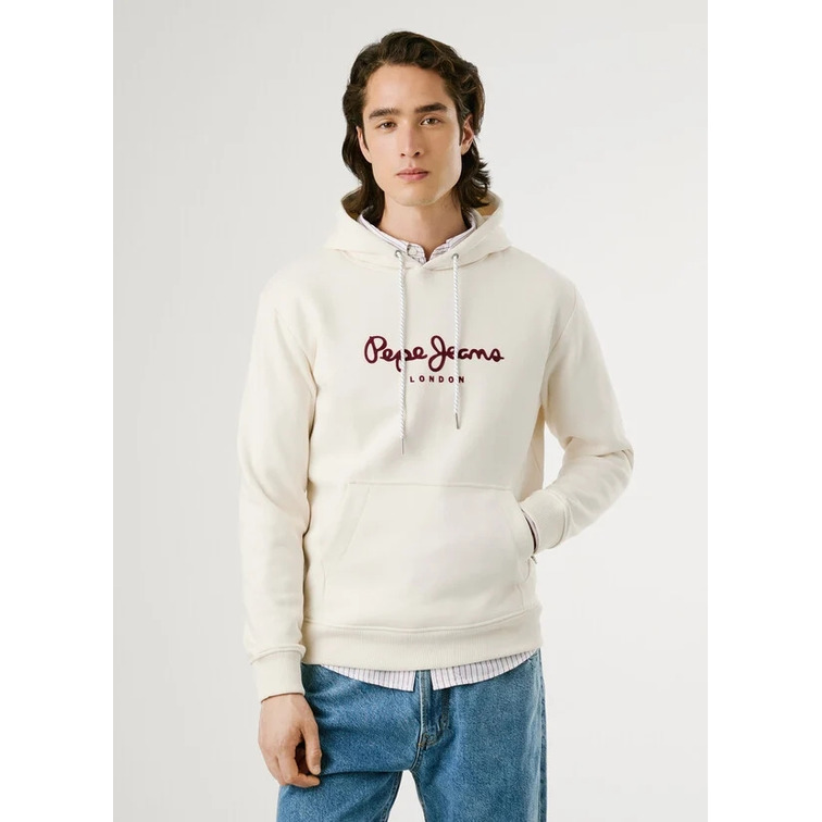 sweat-shirt homme  pepe jeans macbeth plain hoodie