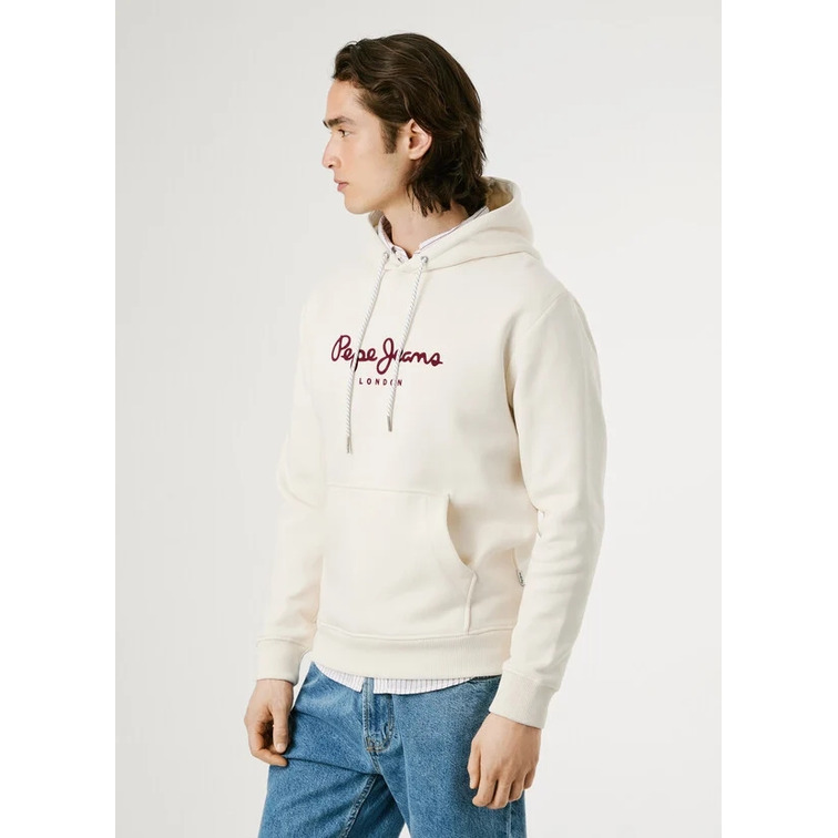 sweat-shirt homme  pepe jeans macbeth plain hoodie