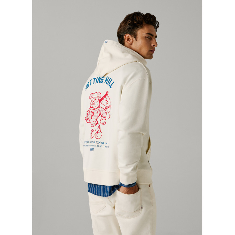 sweat-shirt homme  pepe jeans gideon hoodie