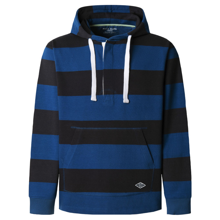 sweat-shirt homme  pepe jeans joe stripes hoodie