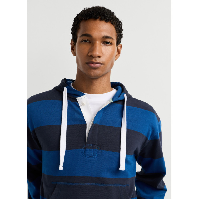 sweat-shirt homme  pepe jeans joe stripes hoodie