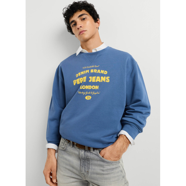 sweat-shirt homme  pepe jeans jaxon crew