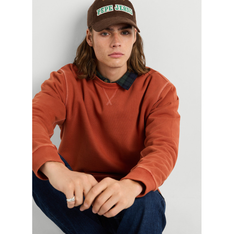 sweat-shirt homme  pepe jeans jasper crew