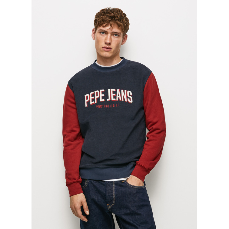 sweat-shirt homme  pepe jeans perseus crew