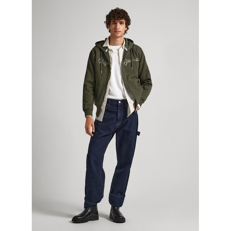 sweat-shirt homme  pepe jeans ryan zip