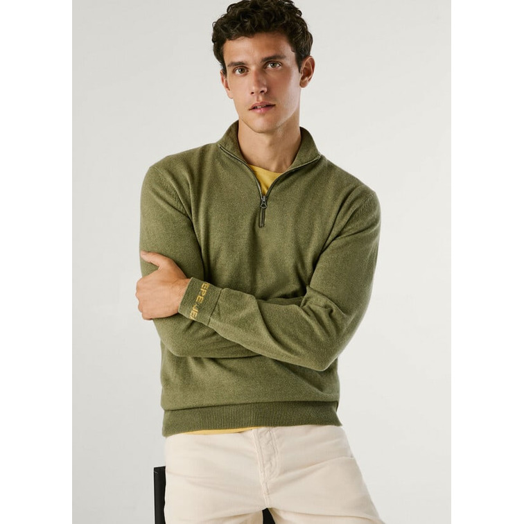 maillot homme  pepe jeans andre mock zipper