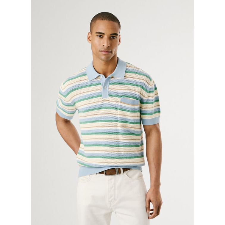 maillot homme  pepe jeans preston stripes