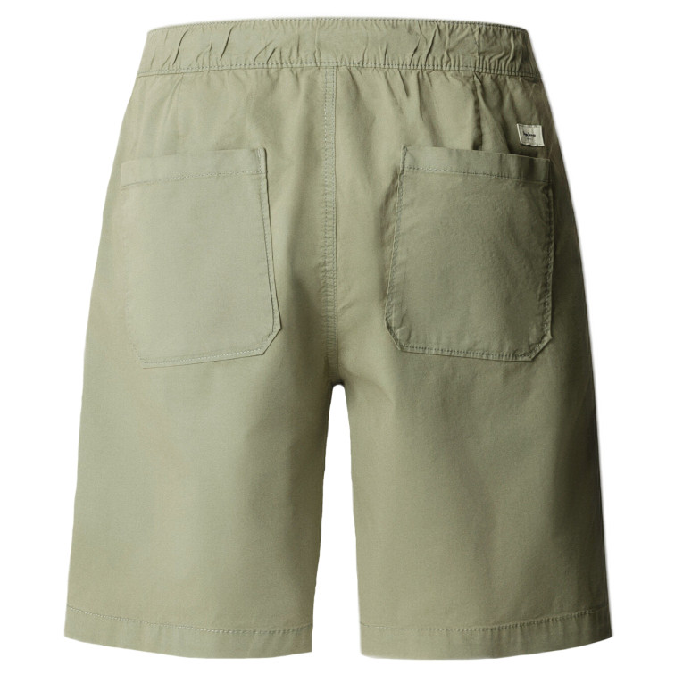 le short homme  pepe jeans relaxed pull on poplin short