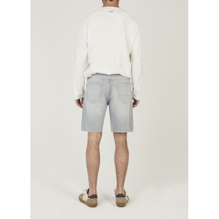 le short homme  pepe jeans loose short tom worn stone gre