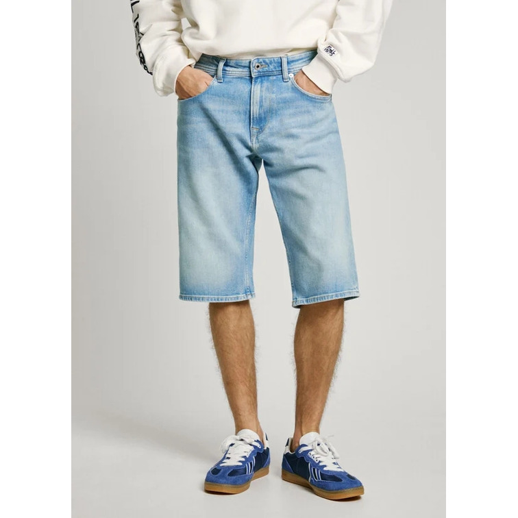 le short homme  pepe jeans straight short cash