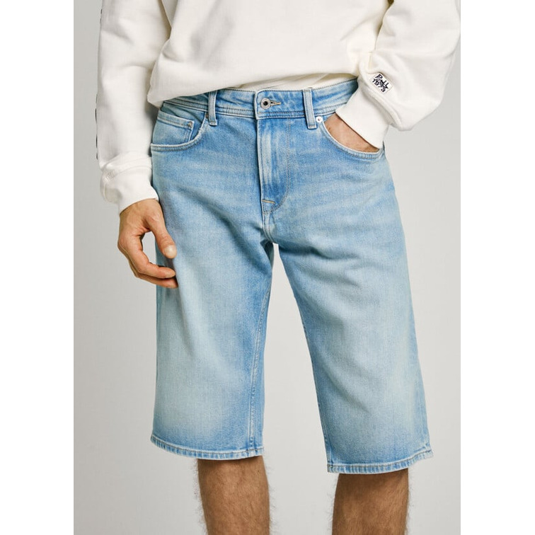 le short homme  pepe jeans straight short cash