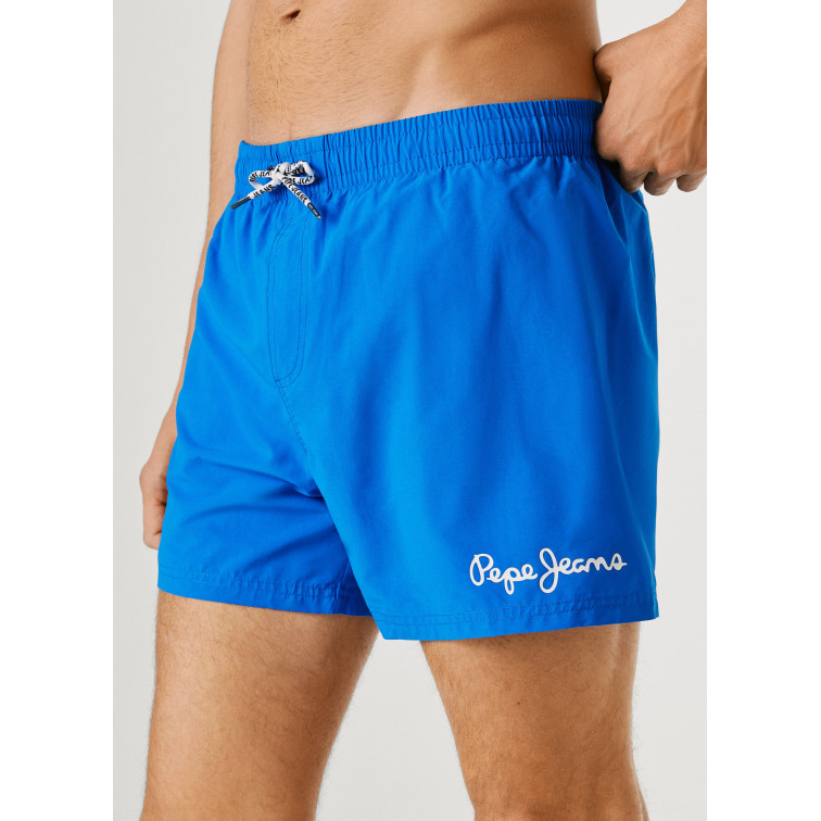 slip de bain homme  pepe jeans pj solid swimshort