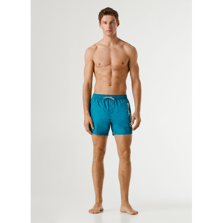 slip de bain homme  pepe jeans logo swimshort