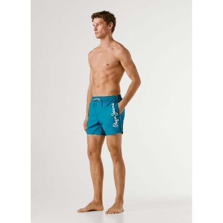 slip de bain homme  pepe jeans logo swimshort