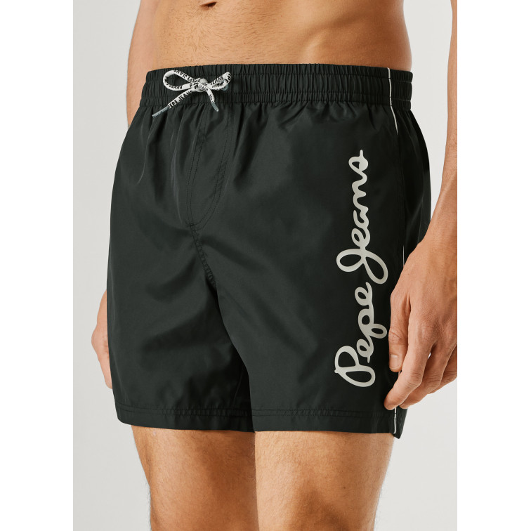 slip de bain homme  pepe jeans logo swimshort