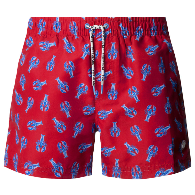 slip de bain homme  pepe jeans funky lobster swimshort