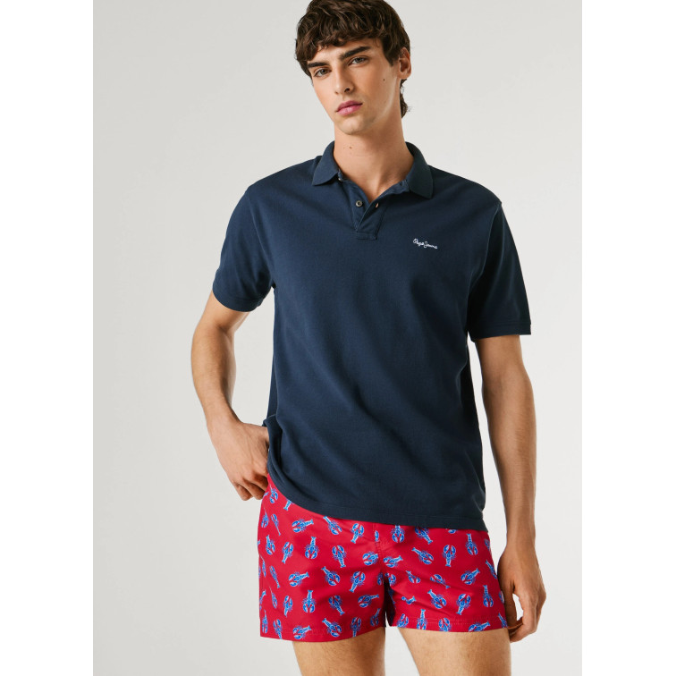 slip de bain homme  pepe jeans funky lobster swimshort