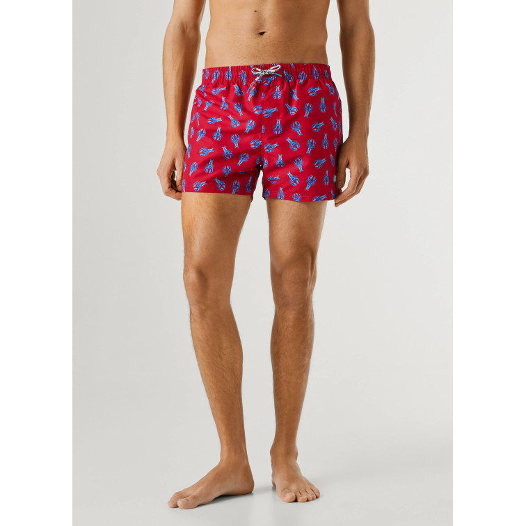 slip de bain homme  pepe jeans funky lobster swimshort